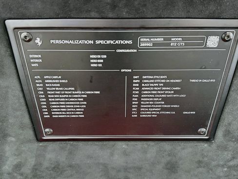 Used 2023 Ferrari 812 GTS RWD image 27
