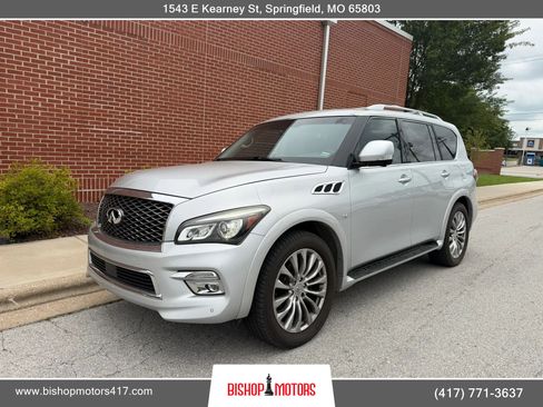 Used 2015 INFINITI QX80 4WD w/ 22" Wheel Package image 1