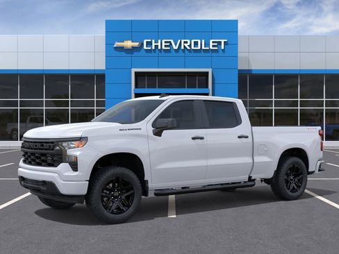 New 2026 Chevrolet Silverado 1500 Custom w/ Turbomax Blackout Package image 2