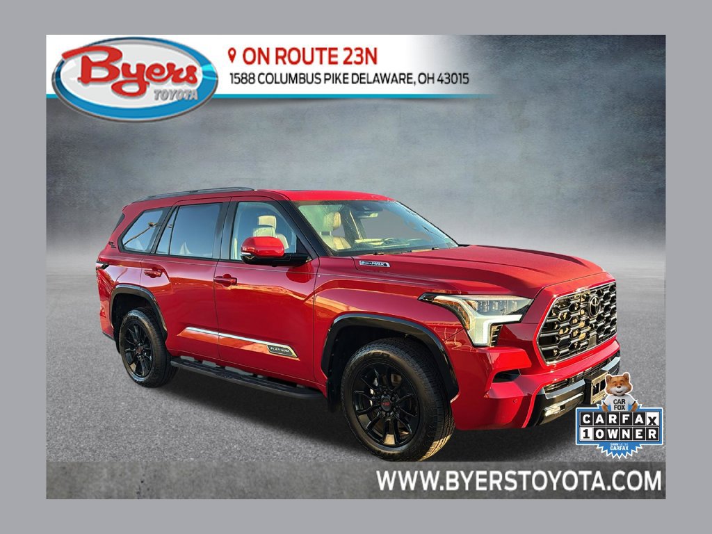 Used 2025 Toyota Sequoia Platinum w/ TRD Off-Road Package AWD/4WD image 1