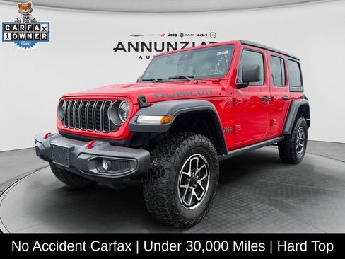 Certified 2025 Jeep Wrangler Unlimited Rubicon AWD/4WD image 1
