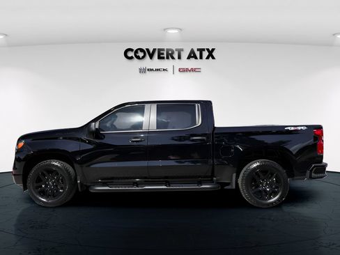 Used 2024 Chevrolet Silverado 1500 Custom w/ Turbomax Blackout Package AWD/4WD image 5