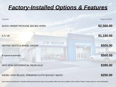 Used 2016 RAM 1500 Big Horn AWD/4WD image 1