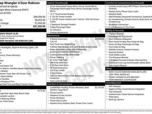 New 2026 Jeep Wrangler Unlimited Rubicon image 49