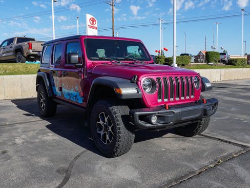Used 2021 Jeep Wrangler Unlimited Rubicon w/ Steel Bumper Group AWD/4WD image 2