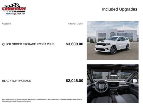 New 2026 Dodge Durango GT AWD/4WD image 6