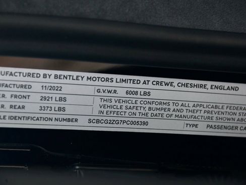 Used 2023 Bentley Continental GT Azure image 7