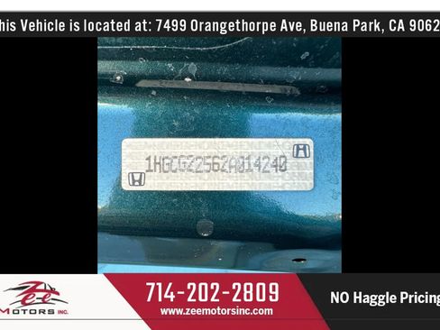 Used 2002 Honda Accord EX image 62