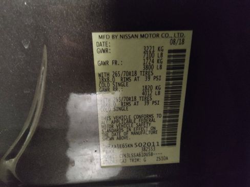 Used 2019 Nissan Titan SV w/ SV Convenience Package image 33