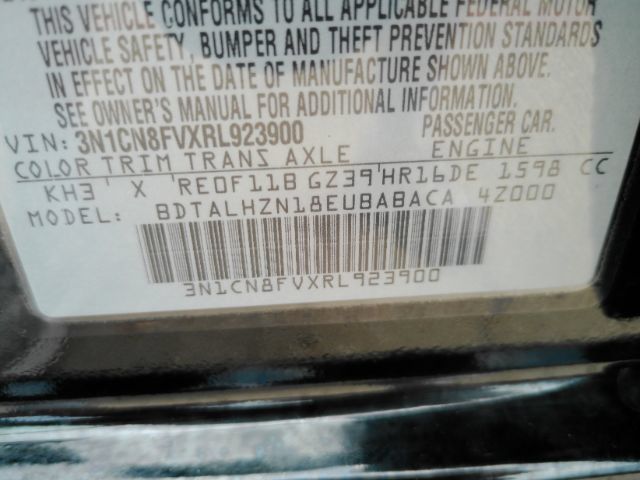 Used 2024 Nissan Versa SR w/ Trunk Package FWD image 53