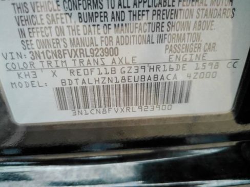 Used 2024 Nissan Versa SR w/ Trunk Package FWD image 53