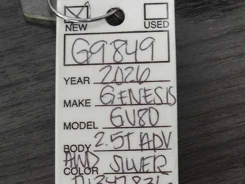 Used 2026 Genesis GV80 2.5T Advanced AWD/4WD image 33
