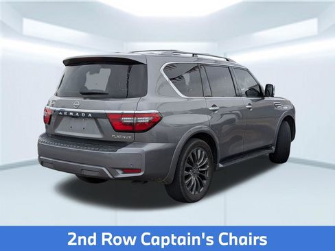 Used 2024 Nissan Armada Platinum w/ Captain's Chairs Package RWD image 8