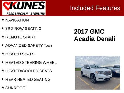 Used 2017 GMC Acadia Denali