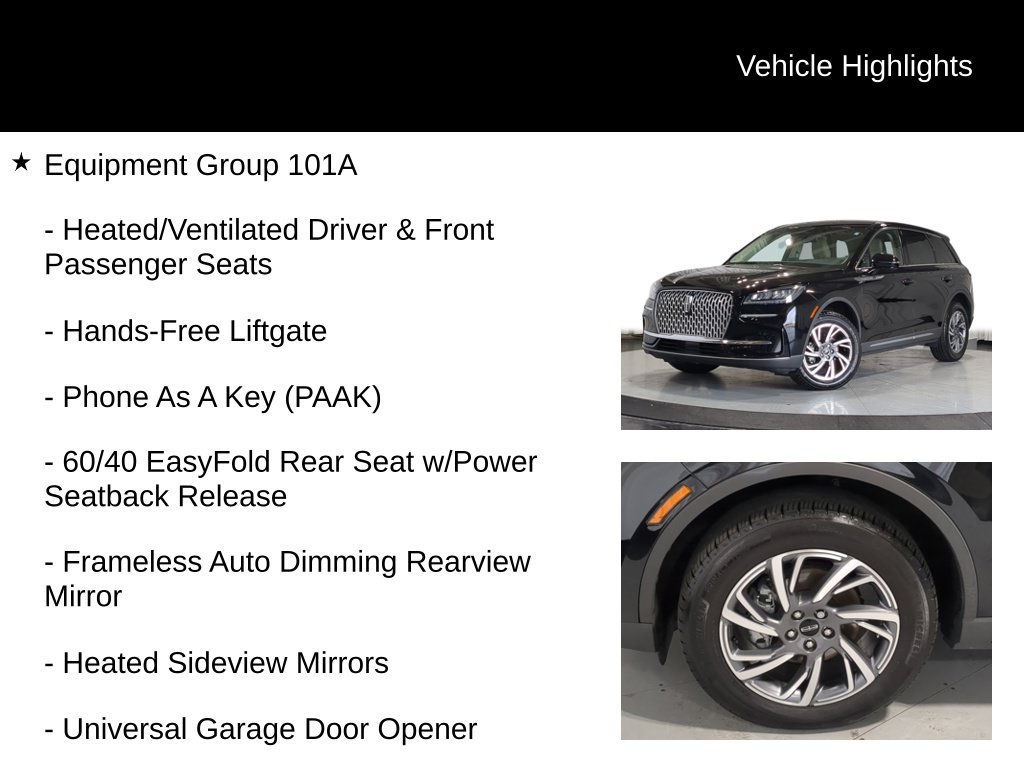 Used 2023 Lincoln Corsair AWD w/ Equipment Group 101A image 13