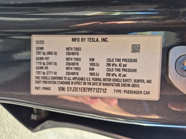 Used 2023 Tesla Model 3 Long Range AWD/4WD image 17