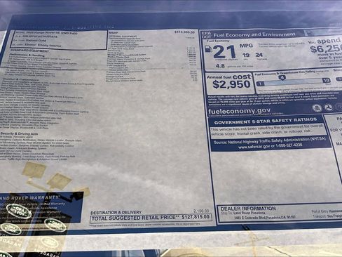 New 2026 Land Rover Range Rover SE image 18