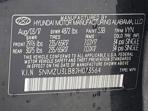 Used 2018 Hyundai Santa Fe Sport w/ 2.4L Tech Package 04 FWD image 33