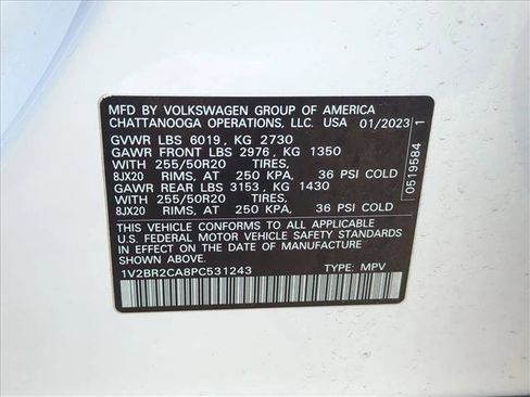 Used 2023 Volkswagen Atlas SEL image 15