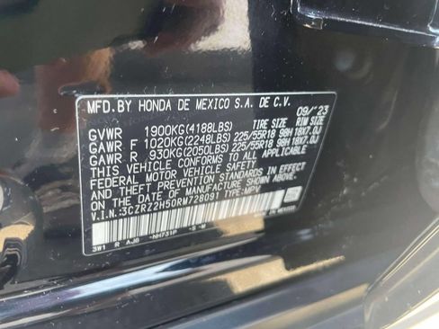 Certified 2024 Honda HR-V Sport image 19