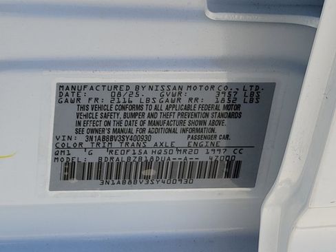 New 2025 Nissan Sentra S image 11