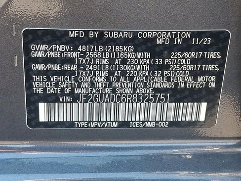 Certified 2024 Subaru Crosstrek 2.0i Premium w/ Popular Package #3 AWD/4WD image 27