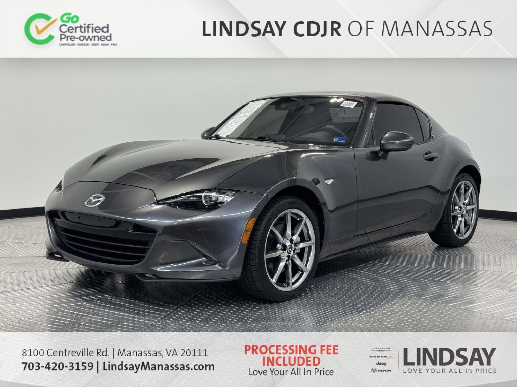 Used 2022 MAZDA MX-5 Miata RF Grand Touring w/ Weather Package RWD image 4