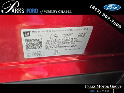 Used 2021 Chevrolet Blazer RS w/ Driver Confidence II Package image 32