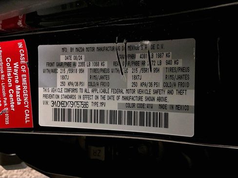 Used 2025 MAZDA CX-30 AWD 2.5 S w/ Premium Package image 13