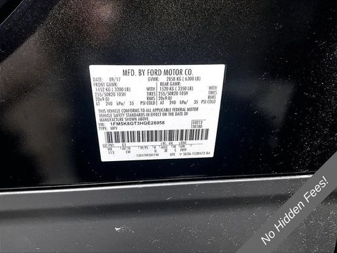 Used 2017 Ford Explorer Sport w/ Equipment Group 401A AWD/4WD image 32