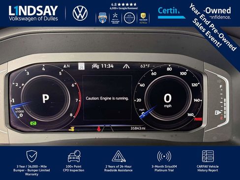 Certified 2022 Volkswagen Atlas Cross Sport SEL image 28