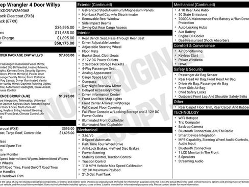 Used 2024 Jeep Wrangler Unlimited Sport AWD/4WD image 11