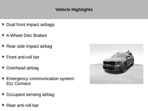 Certified 2024 Kia Sorento X-Line EX AWD/4WD image 37