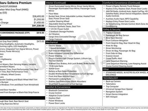 New 2026 Subaru Solterra Premium w/ Premium Convenience Package image 5