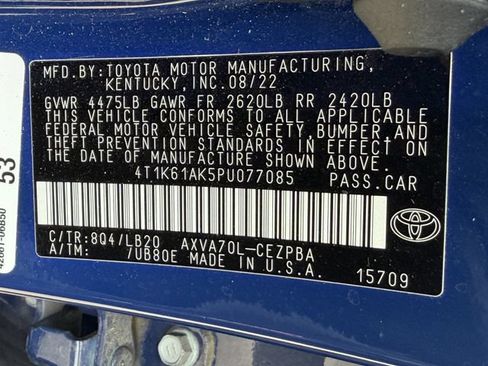 Used 2023 Toyota Camry XSE FWD image 28