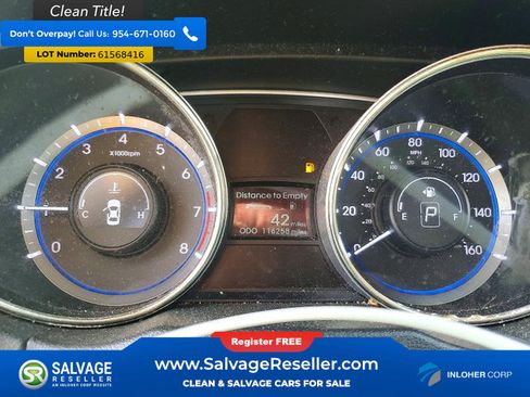 Used 2011 Hyundai Sonata Limited w/ Navigation Pkg 5 FWD image 12
