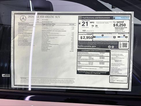 New 2026 Mercedes-Benz GLE 450 4MATIC image 18