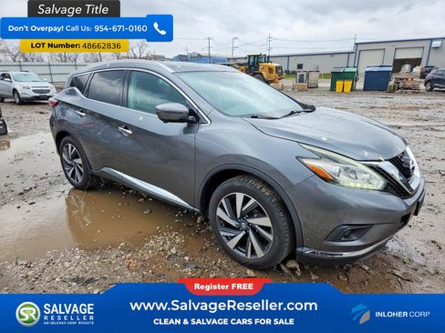 Used 2017 Nissan Murano Platinum w/ Platinum Technology Package image 5