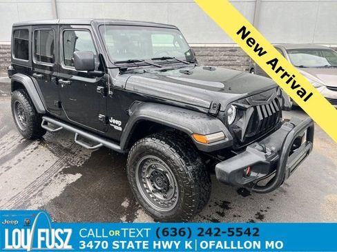 Used 2021 Jeep Wrangler Unlimited Sport AWD/4WD image 1