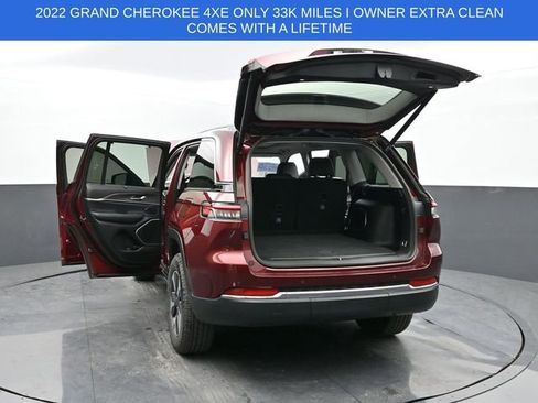 Used 2022 Jeep Grand Cherokee Limited 4xe w/ Luxury Tech Group II image 64