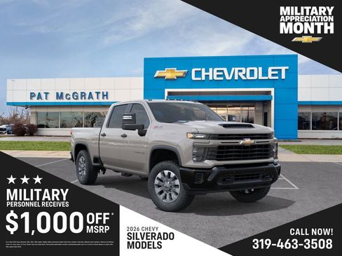 New 2026 Chevrolet Silverado 2500 Custom AWD/4WD image 1