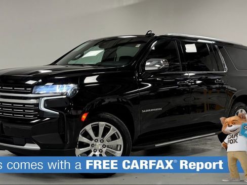 Used 2021 Chevrolet Suburban Premier w/ Premium Package image 2