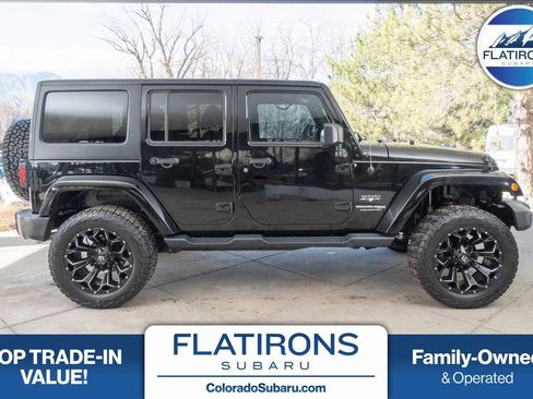Used 2018 Jeep Wrangler Unlimited Sahara w/ Max Tow Package image 1