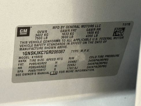 Used 2016 Chevrolet Suburban LTZ AWD/4WD image 45