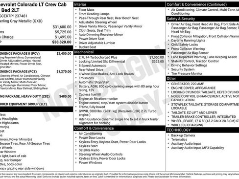 Used 2023 Chevrolet Colorado LT w/ LT Convenience Package II RWD image 26