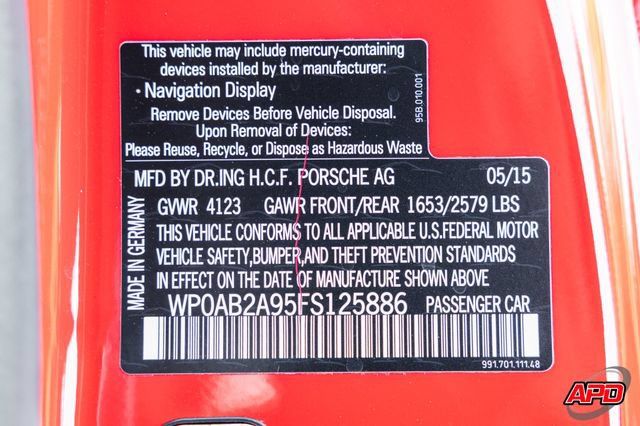 Used 2015 Porsche 911 Carrera GTS RWD image 84