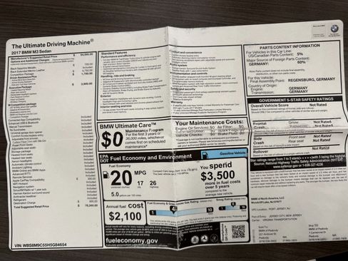 Used 2017 BMW M3 image 46