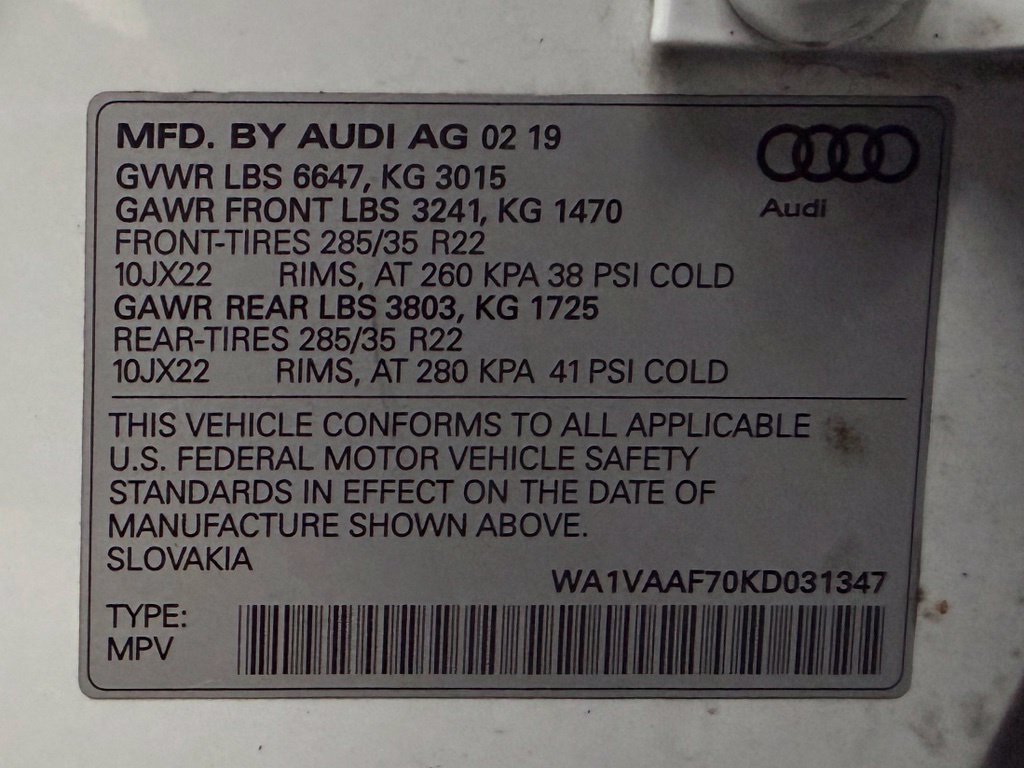 Used 2019 Audi Q7 3.0T Prestige AWD/4WD image 11