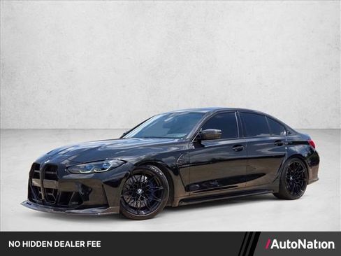 Used 2021 BMW M3 Competition w/ M Carbon Exterior Package RWD image 1