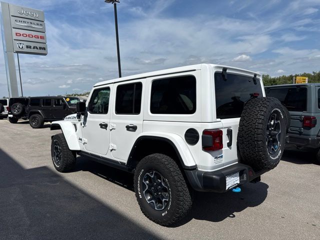 Used 2023 Jeep Wrangler Unlimited Rubicon 4xe w/ Steel Bumper Group AWD/4WD image 5